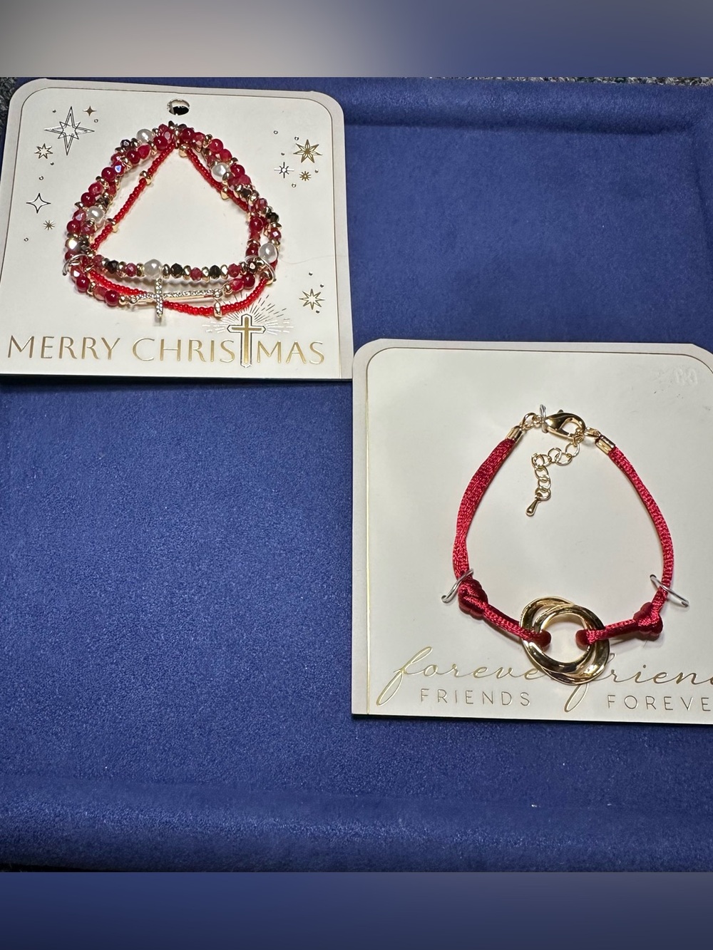 NWT Coco + Carmen Bracelet Bundle Set of 2 Holiday Friendship Gift